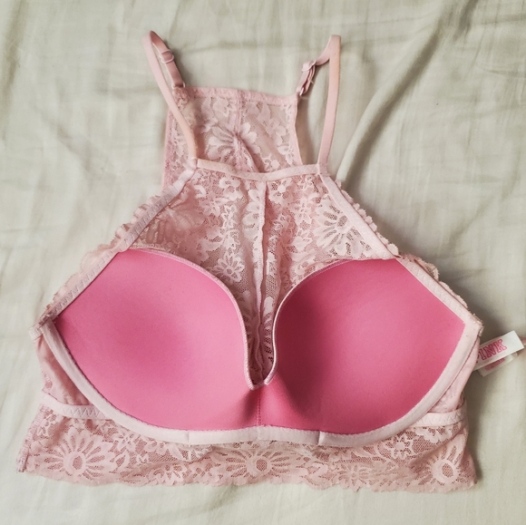 PINK Victoria's Secret Pink Lace Bralette - Picture 5 of 7